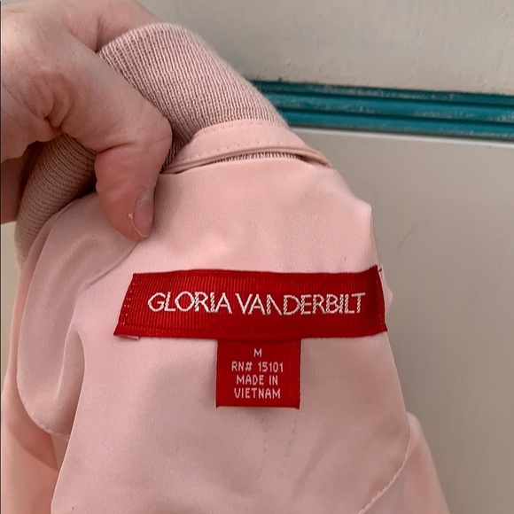 Vintage 80s Pink Bomber Jacket 💕 Light Pink Jacket - Picture 8 of 8